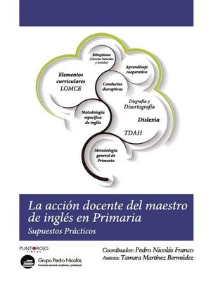cover image of La acción docente del maestro de inglés en primaria. Supuestos prácticos
